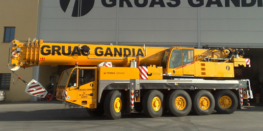 Grúa AC 100 Gruas Gandia