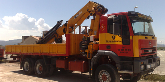 HIAB 400E Gruas Gandia